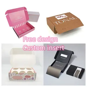 Personalizado fábrica preço ondulado presente dobrar caixa OEM eco amigável transporte papel mailer caixa embalagem com logotipo