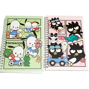 Cartoon Sanrio Note Book Cute Hello Kitty Melody Cinnamoroll Kuromi Message  Notepad School Office Supplies Stationery