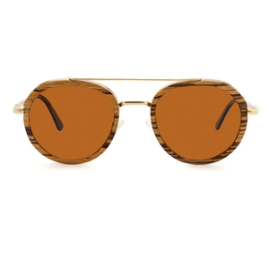 <span class=keywords><strong>Occhiali</strong></span> <span class=keywords><strong>da</strong></span> <span class=keywords><strong>Sole</strong></span> Polarizzati <span class=keywords><strong>Vintage</strong></span> <span class=keywords><strong>Rotondi</strong></span> Fatti a Mano con Montatura in Vero Legno - Product Image 6