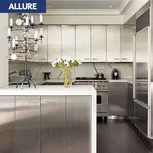 Allure Products Sink Traditional Usa Suppliers Smart Complete Sets Outdoor Aluminum Stainless Cabinet Kitchen Items Units