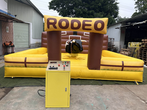 EASYFUN <span class=keywords><strong>Jeux</strong></span> sportifs gonflables pour enfants et adultes, taureau <span class=keywords><strong>de</strong></span> rodéo gonflable, équipement d'amusement commercial pour la location - Product Image 5