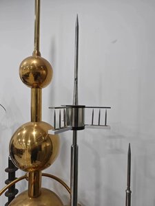 Tùy chỉnh PDC sấm sét không khí thiết bị đầu cuối <span class=keywords><strong>Rod</strong></span> với lá kim sét arrester bảo vệ dây dẫn hệ thống ESE sét <span class=keywords><strong>Rod</strong></span> - Product Image 3