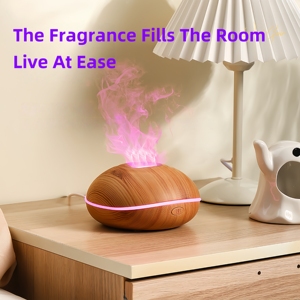 Mini nebulizador de Aroma eléctrico portátil, difusor de aire de escritorio para el hogar con luz nocturna para el hogar, fragancia para baño, sala de estar - Product Image 4