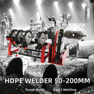 HDPE saldatrice Hot Melt 50 mm 200 mm PE Pipe joter polietilene plastica <span class=keywords><strong>saldatore</strong></span> <span class=keywords><strong>saldatore</strong></span> Hot Melt <span class=keywords><strong>per</strong></span> materiale <span class=keywords><strong>in</strong></span> polietilene - Product Image 4