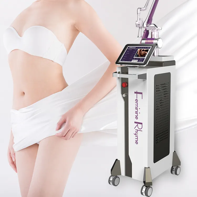 Machine de rajeunissement vaginale à laser, appareil de dermologie, fotona laser, erbium yag, co2 rf,