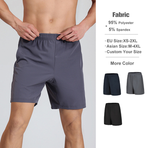 Quần short chạy bộ mùa hè nam in logo tùy chỉnh, chất liệu nhanh khô, sản xuất OEM & ODM, nhà máy sản xuất quần áo thể thao, quần thể thao năng động - Product Image 2