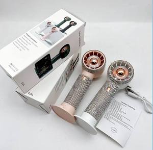 <b>USB</b> Mini Eyelash <b>Extension</b> Dryer Diamond Style Handheld Lash Fan for Quick Glue Drying - Product Image 3