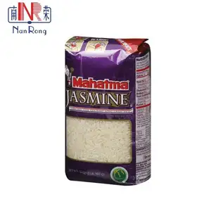 Impermeable Basmati 25 kg 5 kg grano de arroz galleta bolsa OEM pie Parboil 50 kg 1 kg tailandés arroz Vietnam bolsa