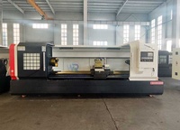 Torno CNC de Alta Resistencia CK6180, 800 mm de Diámetro de Torneado, Torno CNC Horizontal de Alta Precisión con Bancada Plana para Torneado de Metal