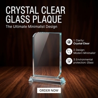 Meilleures ventes : Bloc de verre cristal vierge K9, gravure laser 3D de logo personnalisé, impression UV, trophée, thème personnage de film et de télévision, mode