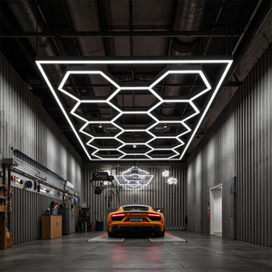 Le garage hexagonal de LED allume le plafond-monté avec l'intense luminosité évaluée par IP54 à télécommande - Product Image 4