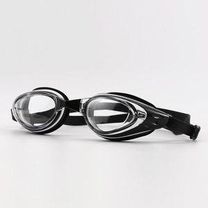 PC Waterproof and Anti-Fog Adjustable Comfortable Design Adult and Children HD Swimming <strong>Goggles</strong> with Large Frame - Product Image 1