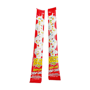 BESTAR Guloseimas em Bastão Crocante com Sabor de Morango, Tiras Mastigáveis com Granulados Coloridos, Pacote com 30 Unidades, Lanche Doce para Crianças - Product Image 6