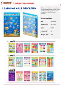 Keybaby Aangepaste Educatieve Poster voor peuters, vroeg leren, gelamineerd, leerkaarten, klasdecoratie, kleuterschool wandposters voor kinderen - Product Image 2