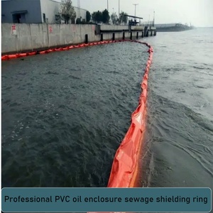 Rào chắn chứa dầu tràn bằng nhựa PVC bơm hơi, hàng rào rong biển - Product Image 6