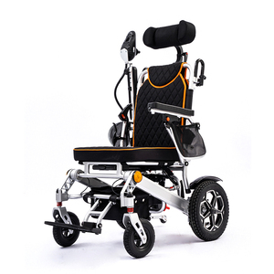 <span class=keywords><strong>Silla</strong></span> eléctrica de lujo ultraligera para discapacitados, <span class=keywords><strong>silla</strong></span> de ruedas eléctrica plegable para personas discapacitadas, andadores para discapacitados - Product Image 5
