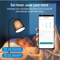 Télécommande sans fil TUYA WIFI LED E27 E26 Edison Support de lampe à vis Adaptateur de base pour douille d'ampoule