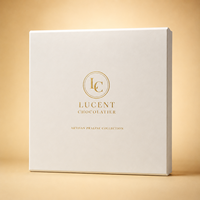 Coffret de Chocolats Personnalisé, Boîtes en Papier Écologiques Vides pour Chocolats, Boîtes d'Emballage pour Vin