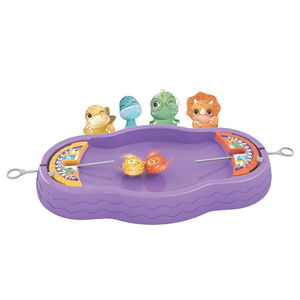 Beilisi Dinosaur <span class=keywords><strong>Versus</strong></span> Gyro Plate, Juego de Mesa Educativo Interactivo para <span class=keywords><strong>Padres</strong></span> e <span class=keywords><strong>Hijos</strong></span>, para Edades de 5 a 13 Años, Juguetes Competitivos Multijugador - Product Image 2