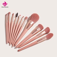 Maange — ensemble de brosses et de sacs de maquillage professionnels, logo personnalisé, ombres de cosmétique, 11 pièces