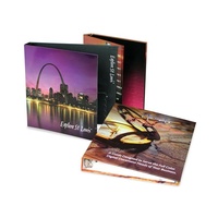 Carpeta de Anillas A7/A5/A4 Personalizada al por Mayor con Diseño Impreso, Papel de Arte de 157 g/m² y Cartón de 1800 g/m²