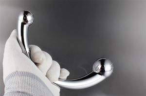 Giocattoli del sesso Anale Masturbatori G-spot Bacchetta Massaggio Anale In Acciaio Inox P-spot Massager Del Sesso Anale Della Prostata Massaggiatore giocattoli per adulti - Product Image 5