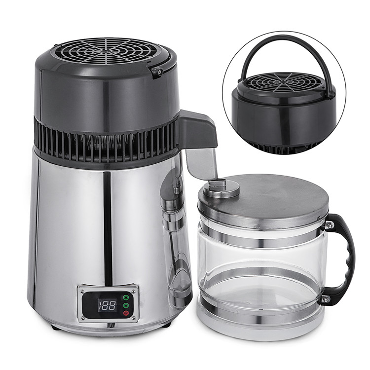 MÁY CHƯNG CẤT NƯỚC ĐỂ BÀN 1 LÍT/GIỜ HH-SC-3-SILVER 