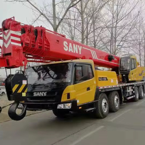 Grue mobile tout-terrain Sany d'occasion certifiée de 50 tonnes, hauteur de levage et moteur inclus - Product Image 1