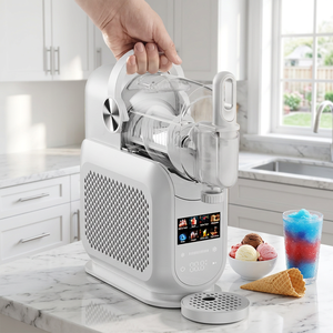 8 in1 auto 1.5L Cocktail Slush <b>Machine</b> Frozen Drink <b>Machine</b> Professional Ice Cream <b>Maker</b> Factory Direct for Wholesale - Product Image 1