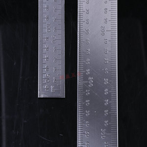 Regla cuadrada de acero inoxidable de 90 grados, 200x300 mm, para carpintería y enseñanza - Product Image 2