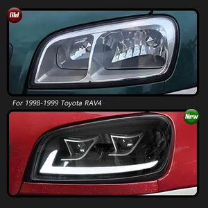 ชุดไฟหน้า TYPY สำหรับ Toyota RAV4 ปี 1998-1999 พร้อมไฟเดย์ไลท์ LED ไฟเลี้ยวแบบไล่ระดับ และไฟหน้าโปรเจคเตอร์ - Product Image 4
