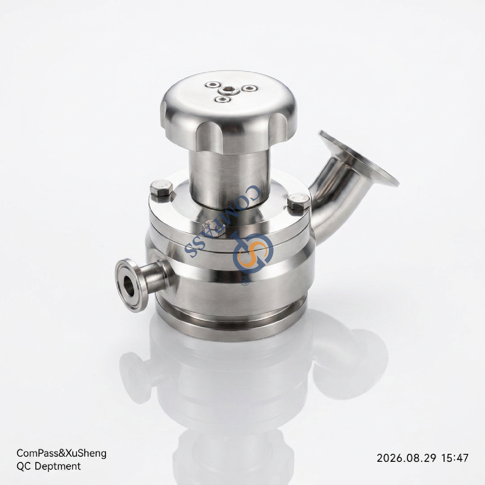 Container Attributes SS316 SS304 Stainless Steel Sanitary Pneumatic Normally Closed 1 Inch ...