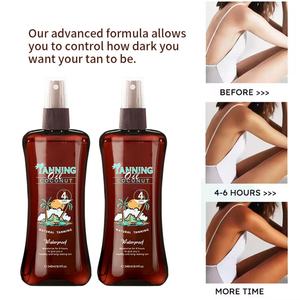 Aceite Bronceador Corporal Natural de 240 ml, Hidratación de 8 Horas, Bronceado Saludable y Duradero - Product Image 4