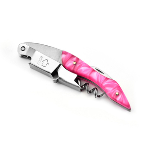 שרף ורוד מקצועי ידית פותחן יין נירוסטה - Product Image 5