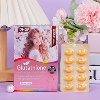 Capsules de glutathion DHOP, complément de glutathion, capsules de glutathion avec collagène de poisson