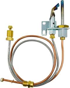 Assemblage de brûleur pilote au gaz naturel Matériau en PVC Résistant à la chaleur Étanche Remplacer pour cheminée d'intérieur Real <span class=keywords><strong>Fyre</strong></span> - Product Image 1