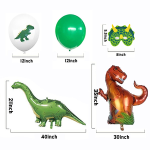 Dinosauro Festa A Tema, Stagnola Palloncino con il Dinosauro, foglie <span class=keywords><strong>di</strong></span> palma e <span class=keywords><strong>di</strong></span> Buon <span class=keywords><strong>Compleanno</strong></span> Banner <span class=keywords><strong>per</strong></span> I Bambini <span class=keywords><strong>di</strong></span> Ragazzi Festa <span class=keywords><strong>di</strong></span> <span class=keywords><strong>Compleanno</strong></span> Del Bambino Doccia - Product Image 6