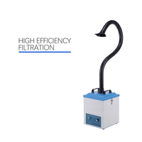 Purificateur de fumée 200W - Système d'élimination de la poussière pour machines de marquage laser CO2 et fibre (accessoire pour l'industrie du laser pour bijoux)