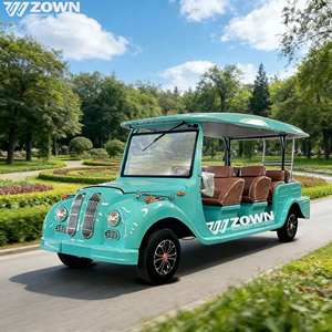 Premium Retro Classic Electric Vintage <b>Car</b> Stable Performance Battery Sightseeing Vehicle for Coastal Town Resort Hotel Shuttle - Product Image 1