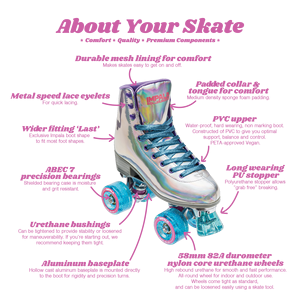 Patins à roulettes professionnels de haute qualité en alliage d'aluminium à quatre roues pour adultes, femmes, avec roues lumineuses - Product Image 6