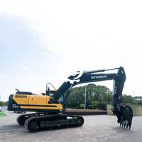 Excavatrice hydraulique d'occasion Hyundai HX245, 26 tonnes, sur chenilles, 150 kW, machine de construction, HX220L HX230L HX275L HX305L HX335L