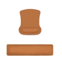 Repose-poignets ergonomique en mousse à mémoire de forme en cuir PU de style anime personnalisé, forme carrée, pour clavier, idéal pour les cadeaux promotionnels de bureau
