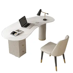 SINTERED STONE boss office desk beauty salon computer desk medical beauty receiving table consulting table