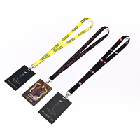 Vente en gros VIP Event backstage pass lanière personnalisée Print name stand lanière active