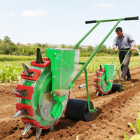 Semoir manuel pour maïs et soja avec une capacité de 4 kg et une efficacité de 0,25 acre/heure