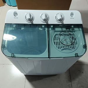 <span class=keywords><strong>Mini</strong></span> <span class=keywords><strong>Lavadora</strong></span> de 6 kg, <span class=keywords><strong>Lavadora</strong></span> Portátil Compacta de Doble Tina <span class=keywords><strong>para</strong></span> el Hogar, Usa Menos Jabón <span class=keywords><strong>y</strong></span> Agua <span class=keywords><strong>para</strong></span> Dormitorios <span class=keywords><strong>y</strong></span> Apartamentos - Product Image 2