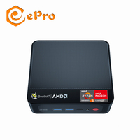 Mini PC Beelink SER5 AMD 5500U 16G 500GB DP+HDTV DDR4 Wins11 SATA SSD Computadora de Escritorio Industrial para Señalización Digital, Juegos y Trabajo