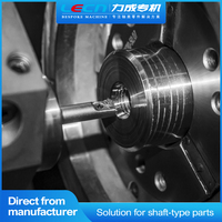 Mesin Bubut CNC Double-Spindle DNL086 untuk Pemesinan Ball Screw dengan Fungsi Facing, Turning, Hex Milling & Threading