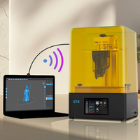 Mesin Pencetak 3D Resin LCD Definisi Ultra Tinggi 16k, Transfer File Nirkabel Wifi, Terlaris dari Pabrik, untuk Perhiasan