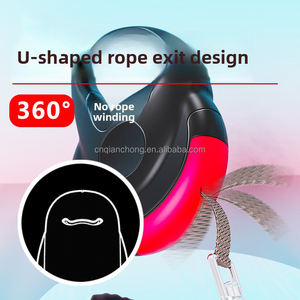 حبل نايلون متين للحيوانات الأليفة للاستخدام الخارجي مع خاصية التمدد التلقائي ومقاومة الانزلاق، مقاوم للانفجار وآمن للكلاب - Product Image 6